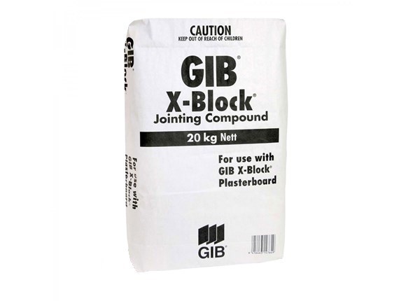 gib x block jointing compound 20kg bag